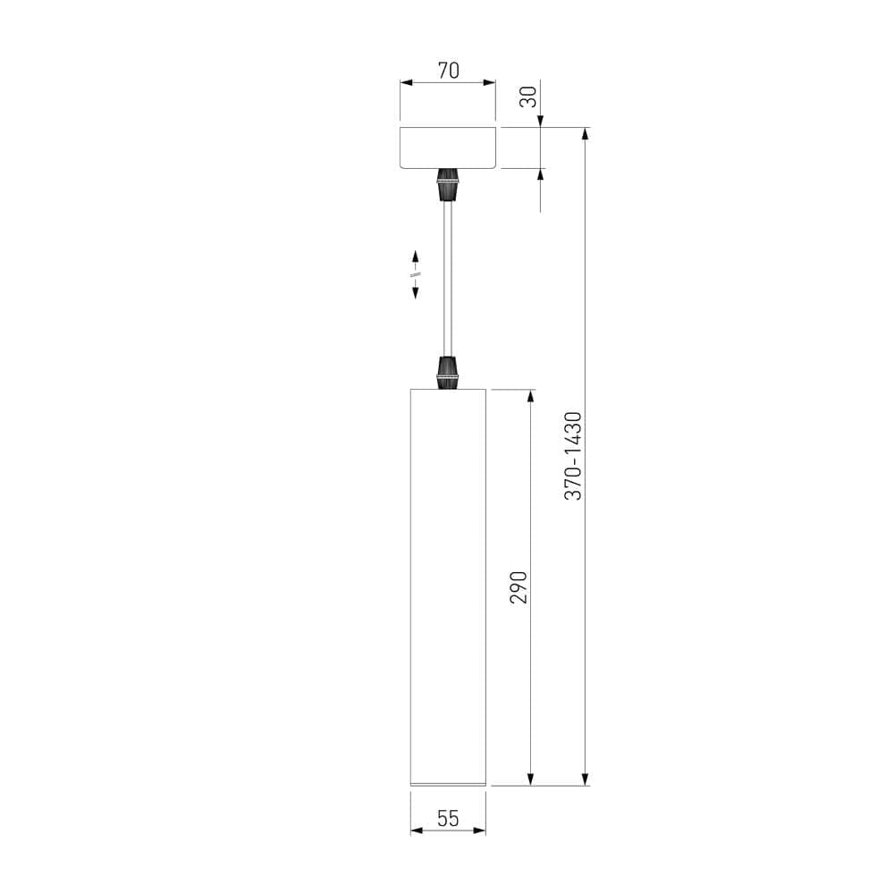 Подвесной светильник Elektrostandard светодиодный Single a057418_ES