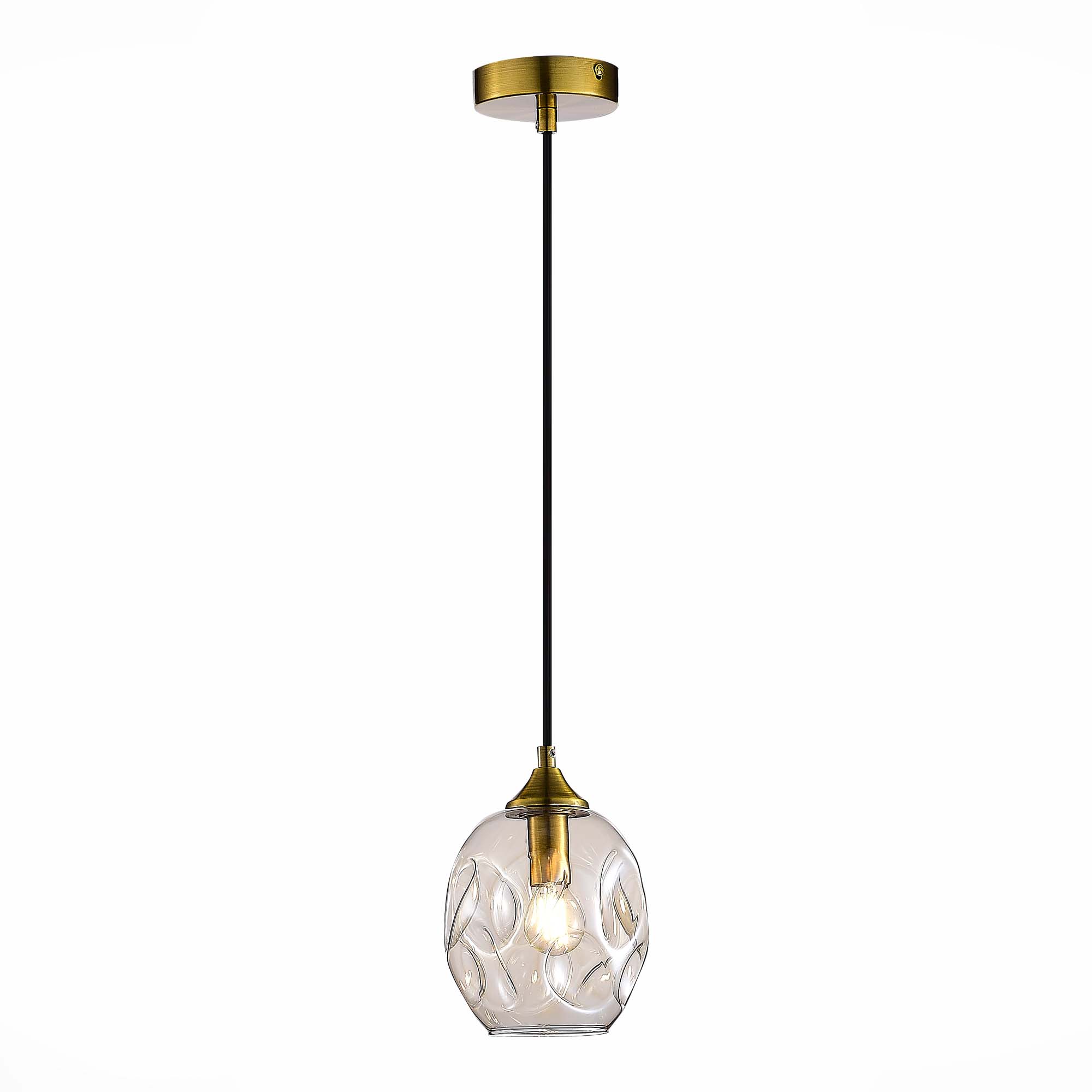 Подвесной светильник ST Luce IDESIA Modern SL1188.303.01, цвет латунь - фото 1