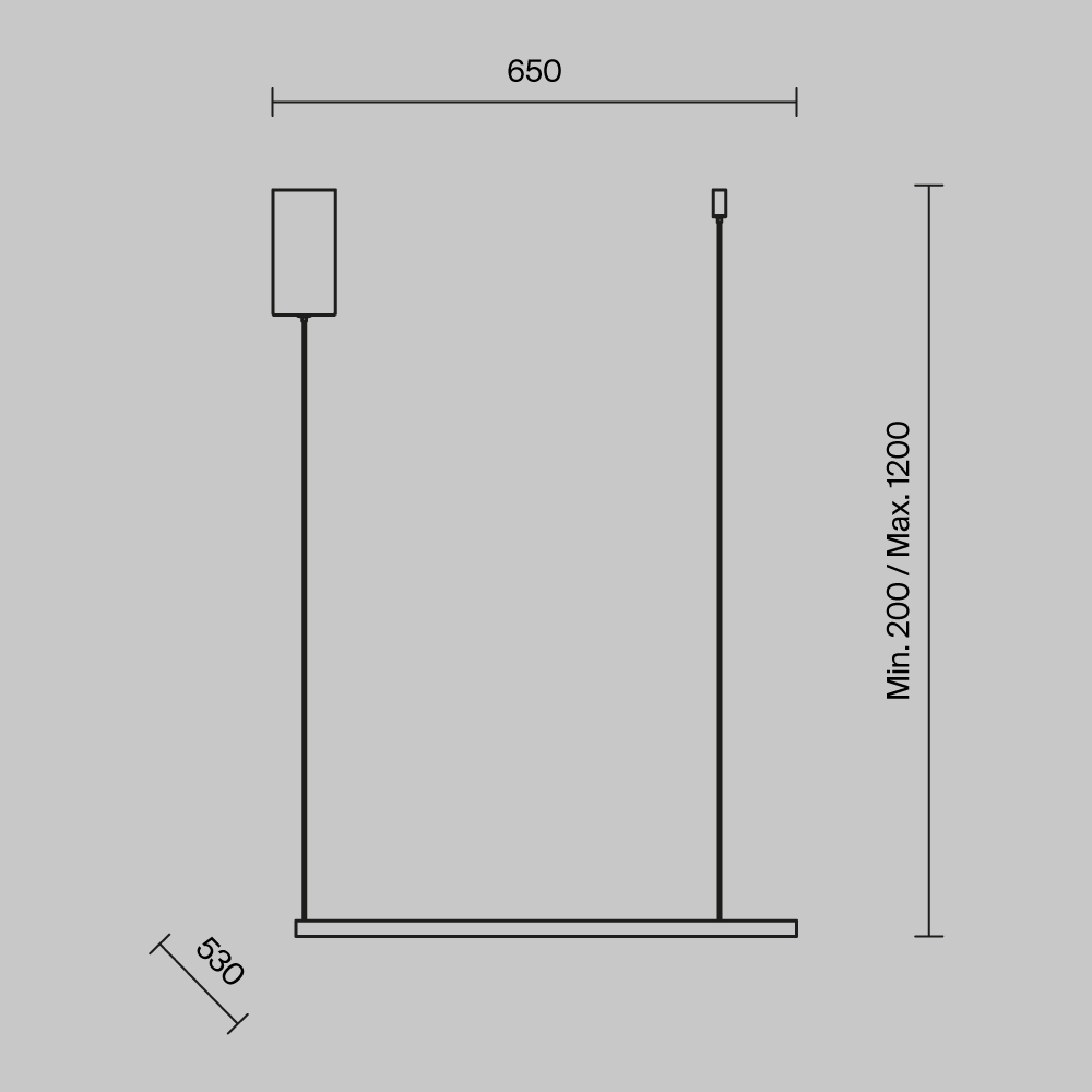 Подвесной светильник Maytoni Modern Glint MOD072PL-L28B3K_MY