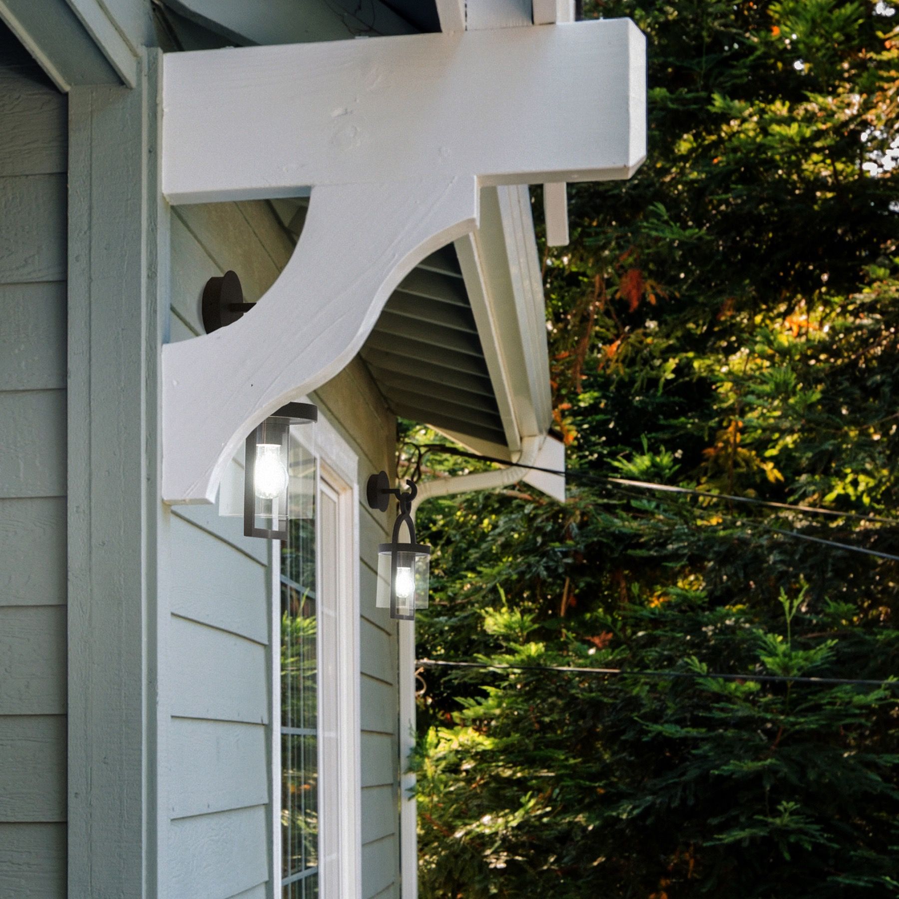 Уличный настенный светильник MAYA 6551_MN