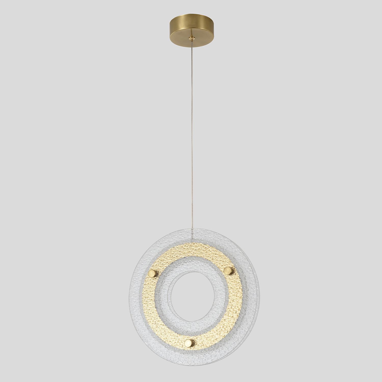 Подвесной светильник Crystal Lux DIEGO DIEGO SP25W LED BRASS_CR