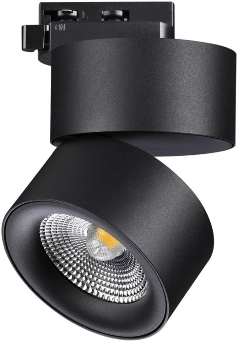 Однофазный трековый светодиодный светильник Novotech GRODA 358785