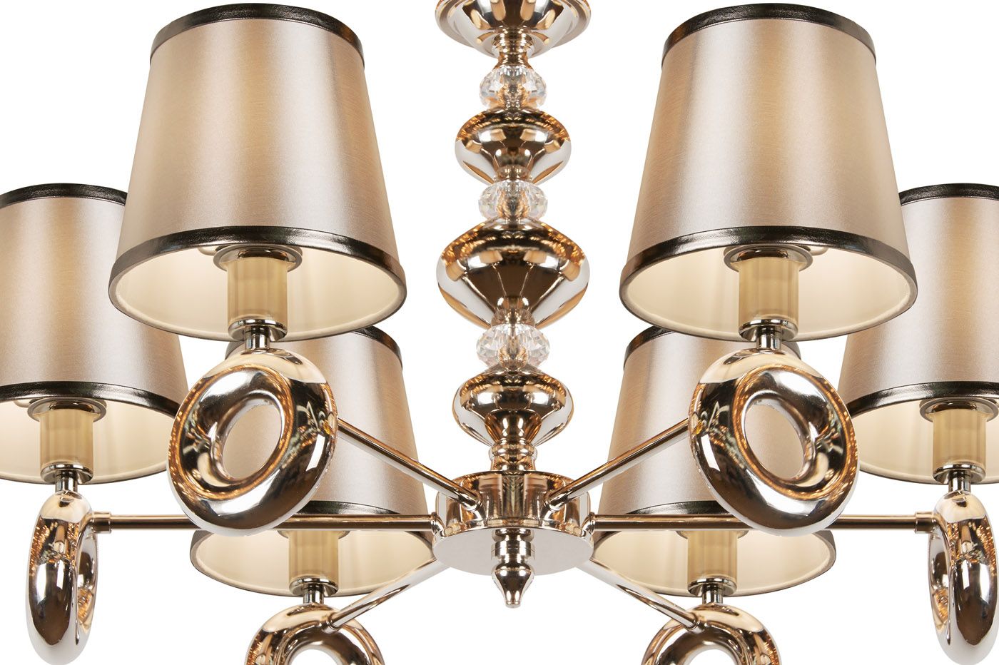 Подвесная люстра ILamp Brooklyn P2401-6 Nickel_IP