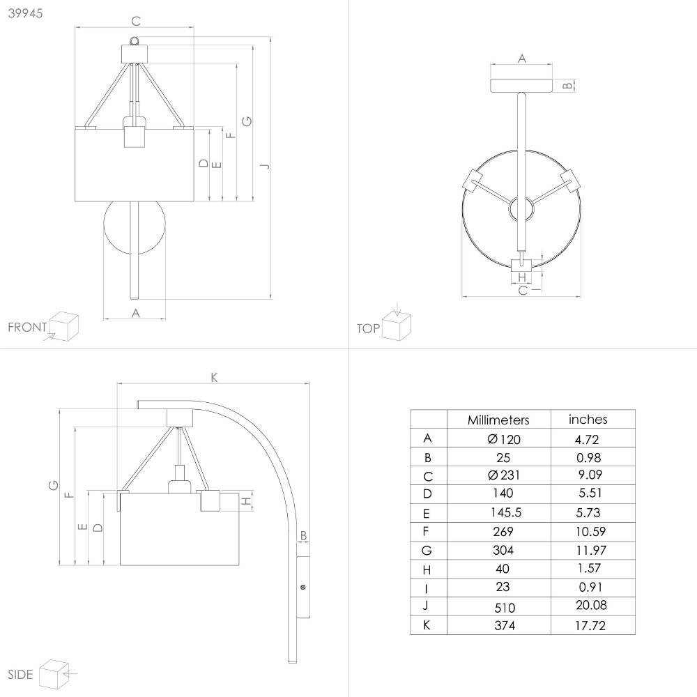 Бра Eglo POTOSI 39945