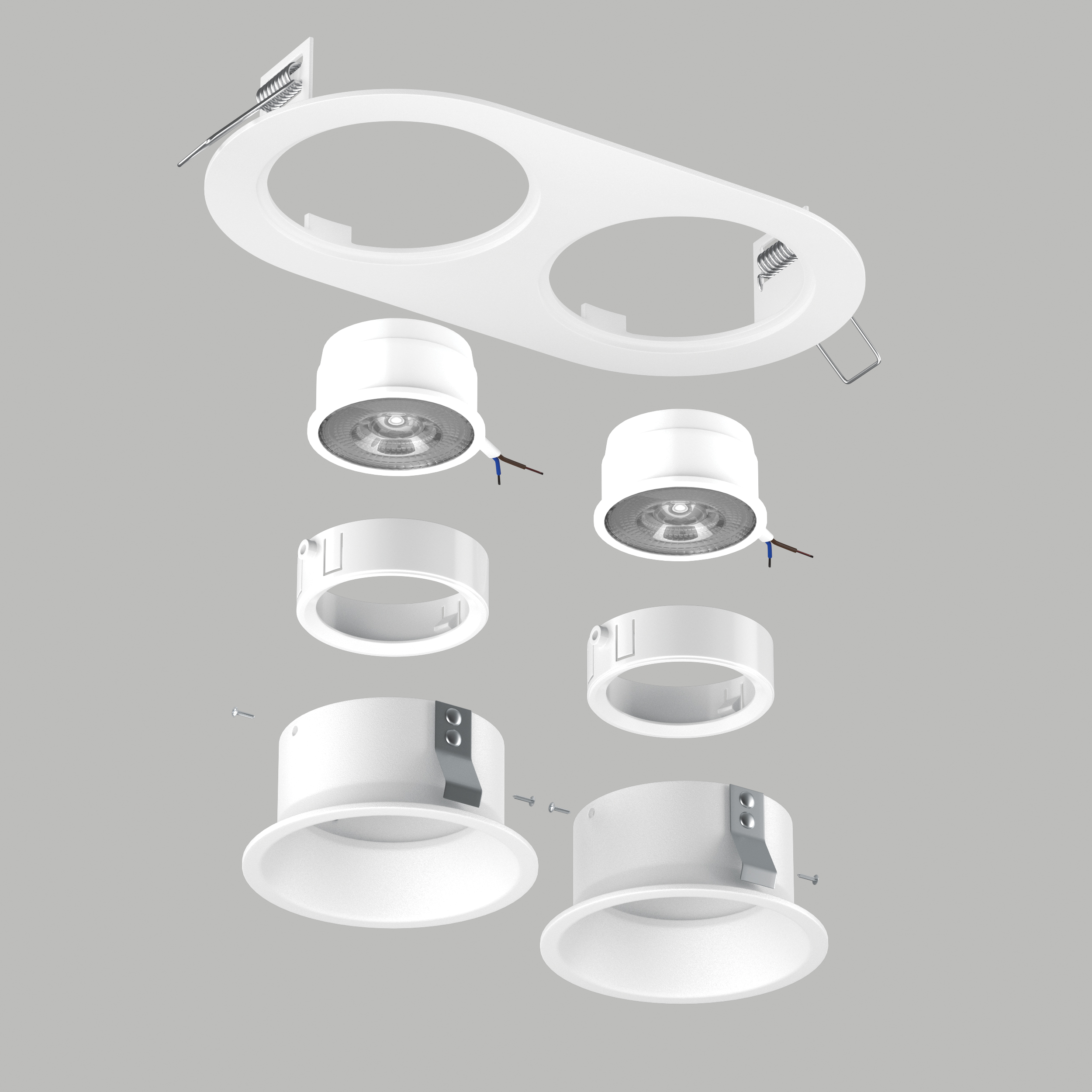 Встраиваемый светильник Lightstrar Domino D6560606WMOD_LS