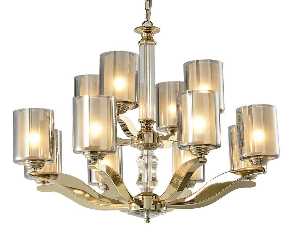 

Подвесная люстра NewPort 7908+4/C gold, 7908+4/C gold