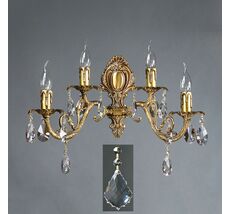 Бра Ambiente ALICANTE 8888/2+2 AB New Leaf_BZ