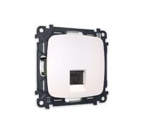 Розетка компьютерная Ambrella Volt OMEGA RJ-45(8P8C) CAT6 с защитной шторкой QUANT MO212010_AMB