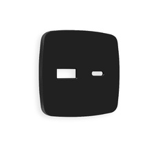 Лицевая панель для розетки 2USB тип A+C QUANT Ambrella Volt OMEGA OP8110_AMB