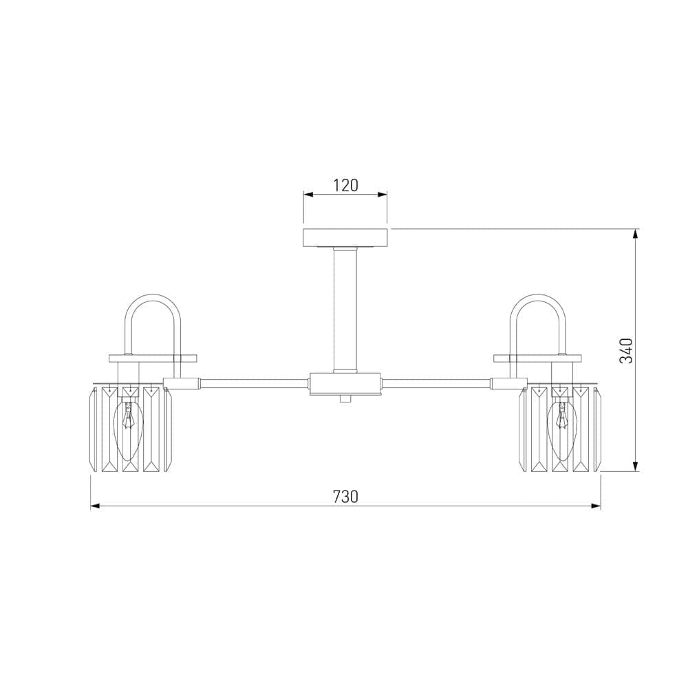 Потолочная люстра Eurosvet Tenia a045142_EU
