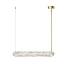 Потолочная люстра на штанге светодиодная Maytoni MOD439PL-L20BSK_MY