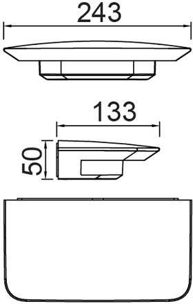 Архитектурная подсветка IP54 LED R Oasis Light W1881S R_OL