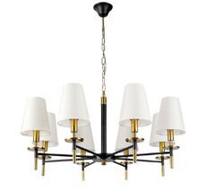 Подвесная люстра ArteLamp RICCARDO A4075LM-8BK