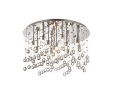 Потолочная люстра Ideallux MOONLIGHT PL12 CROMO_IL