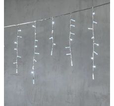 Гирлянда LTC Бахрома с Колпачком 4,9 x 0,5 м Белая 220В, 189 LED PIL189CAP-10-2W