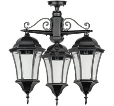 Потолочный светильник уличный IP44 Oasis Light 91370LA/3 cover Bl_OL