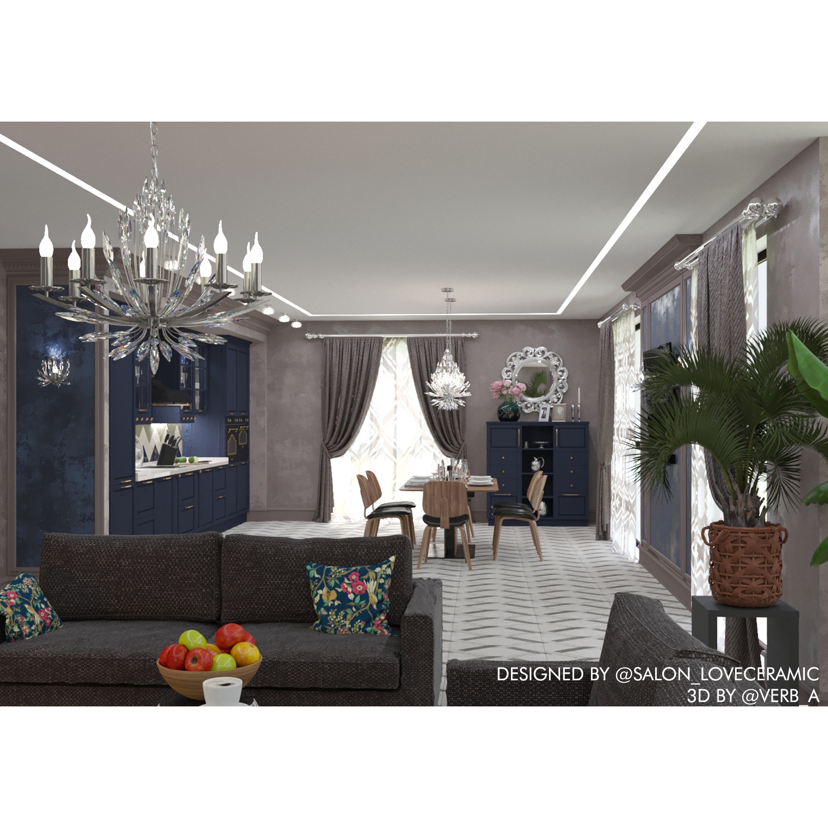 Хрустальная люстра Favourite 1932-5P