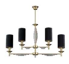 Подвесная люстра Kutek FELLINO FEL-ZWL-4(P/A)KR