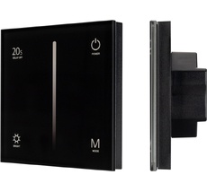 Панель SMART-P36-DIM-IN Black (230V, 1.2A, TRIAC, Sens, 2.4G) ( Arlight 028110_ARL