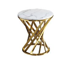 Журнальный столик ArtHomeDecor Helix ID 400-500x550 GL/WtM