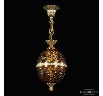 Подвесной светильник Bohemia Ivele Crystal 5680/18 G Amber/M-1F_BI