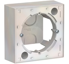 Коробка наружного монтажа (жемчужный) Systeme Electric ATN000400