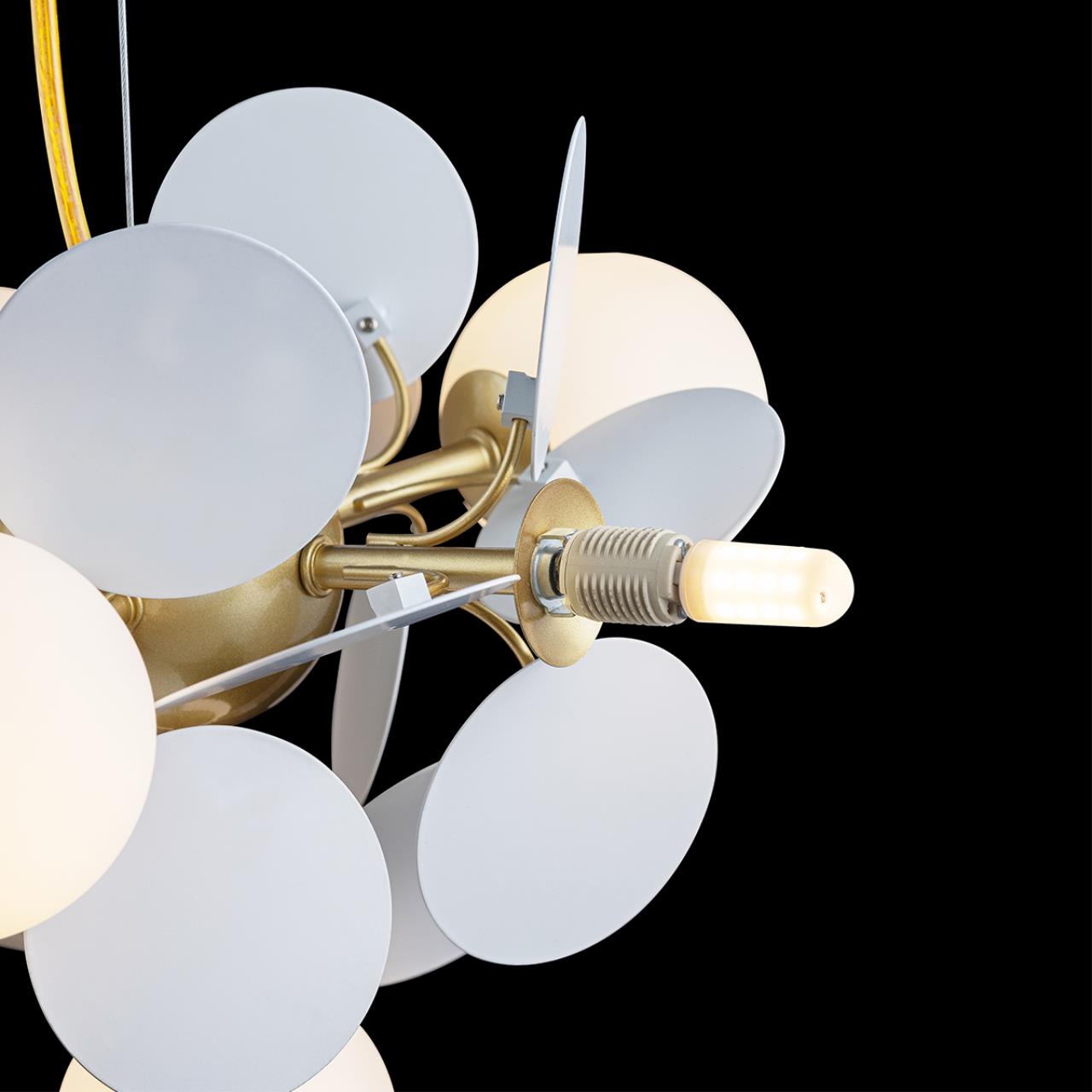 Подвесная люстра Loft IT Matisse 10008/6 white_LF