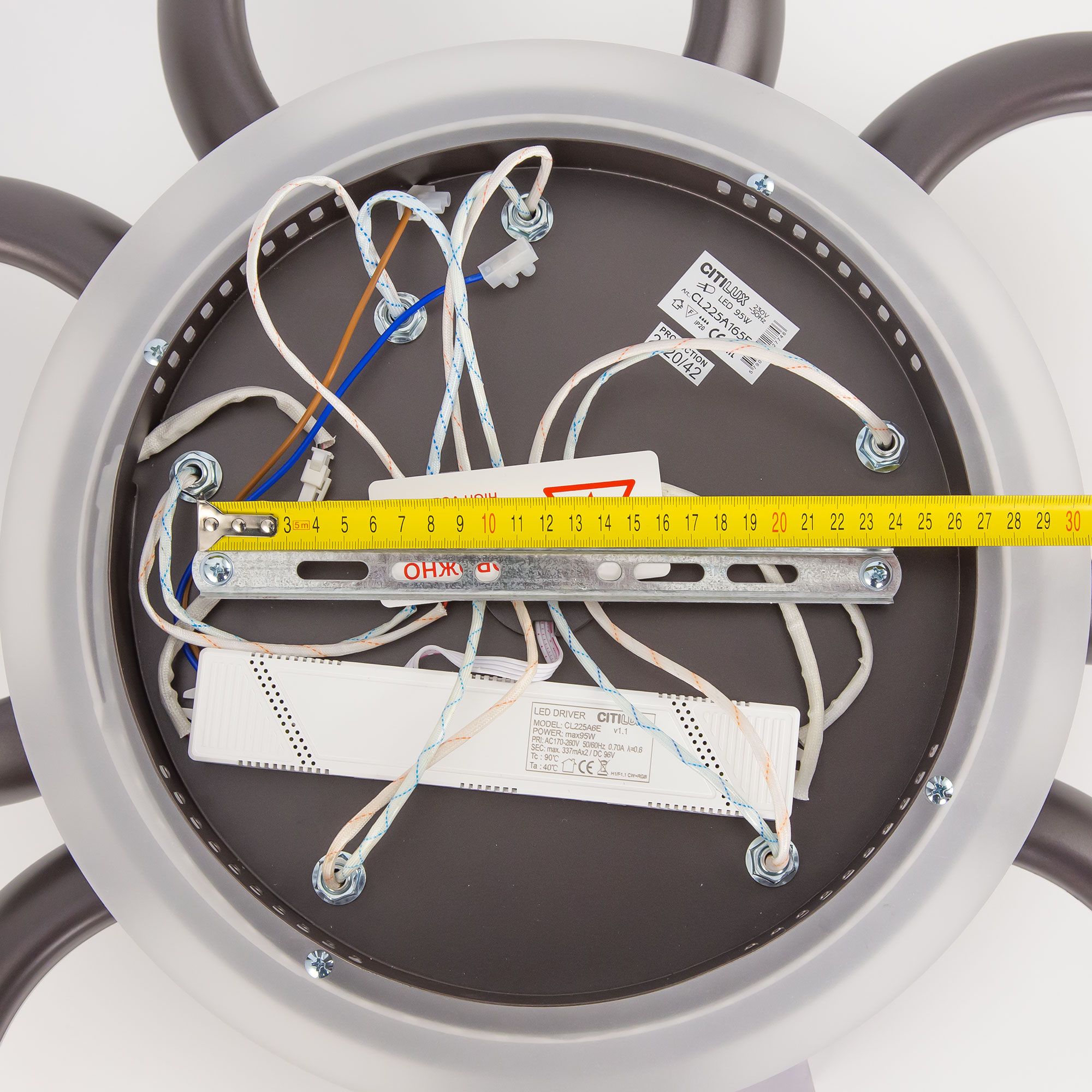 Потолочная люстра CitiLux Паркер Смарт CL225A160E