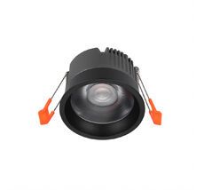 Встраиваемый светильник iLedex Mars 112-12W-D80-3000K-24DG-BK_IX