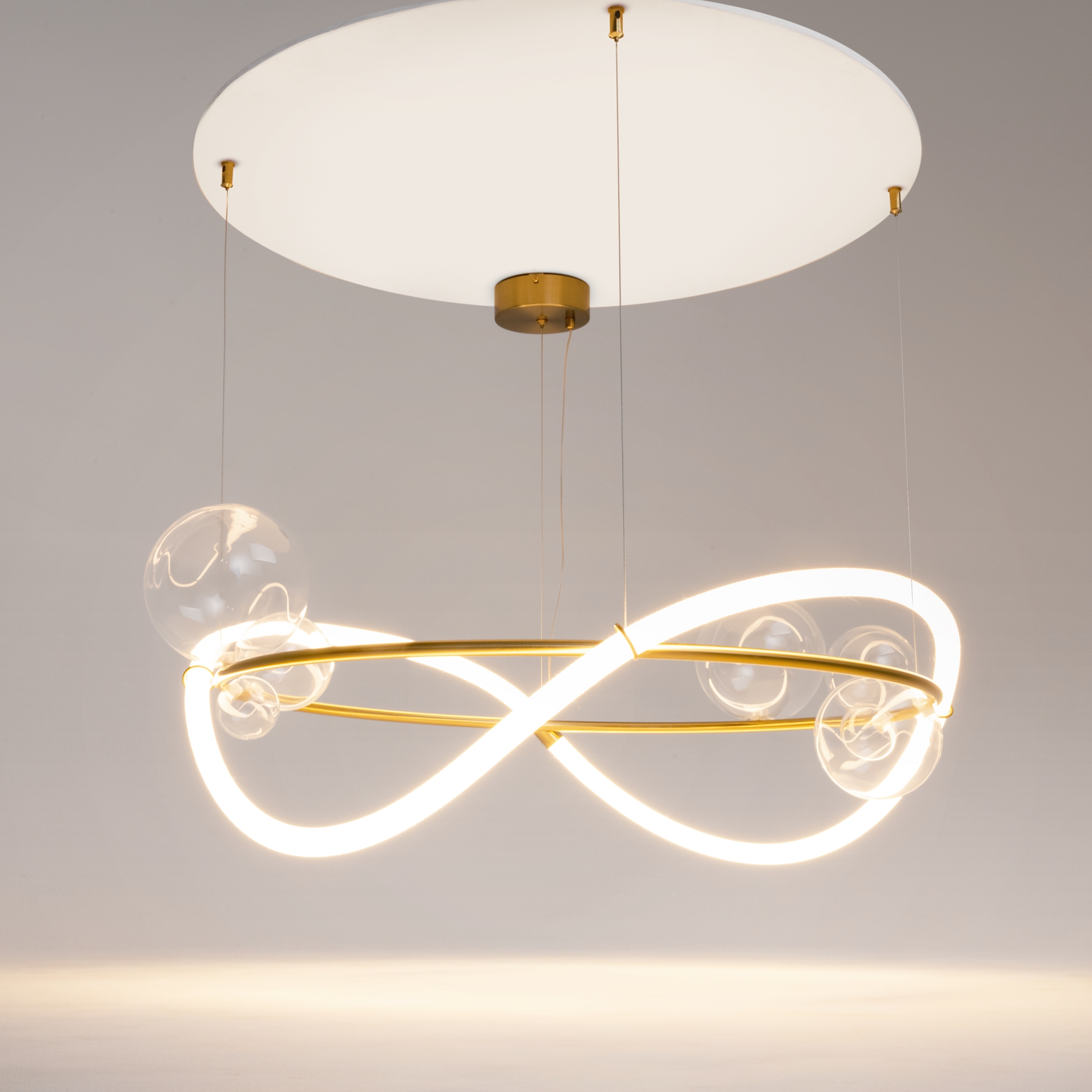 Подвесная люстра Maytoni Oasis MOD289PL-L53BS3K_MY