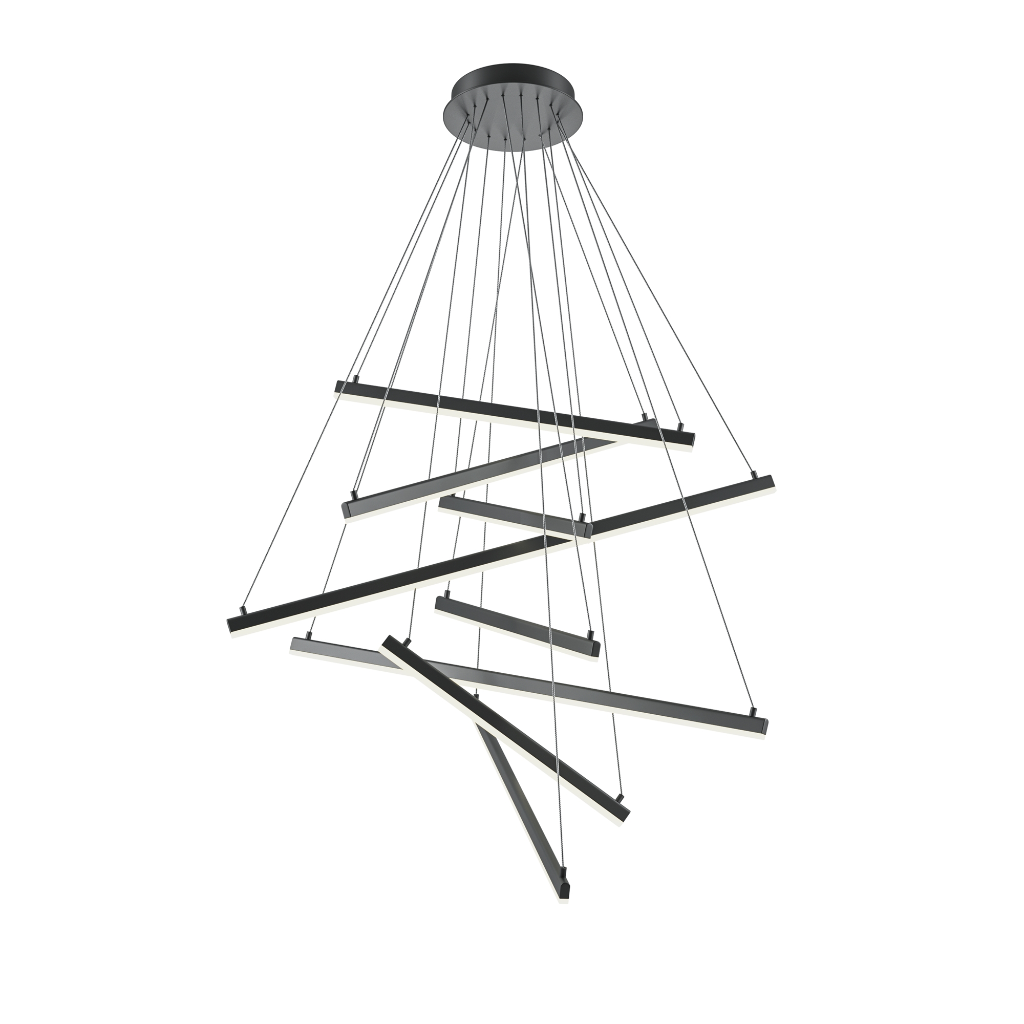 Подвесная люстра Maytoni Line MOD016PL-L96BK_MY