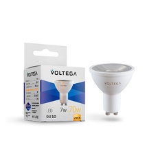 Лампа светодиодная Voltega Sofit GU10 Lens 7252_VG