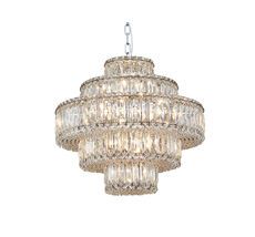 Подвесная люстра Newport 8459+6/C gold_NP