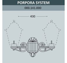 Консоль для паркового фонаря BISSO 000.141.000.A0
