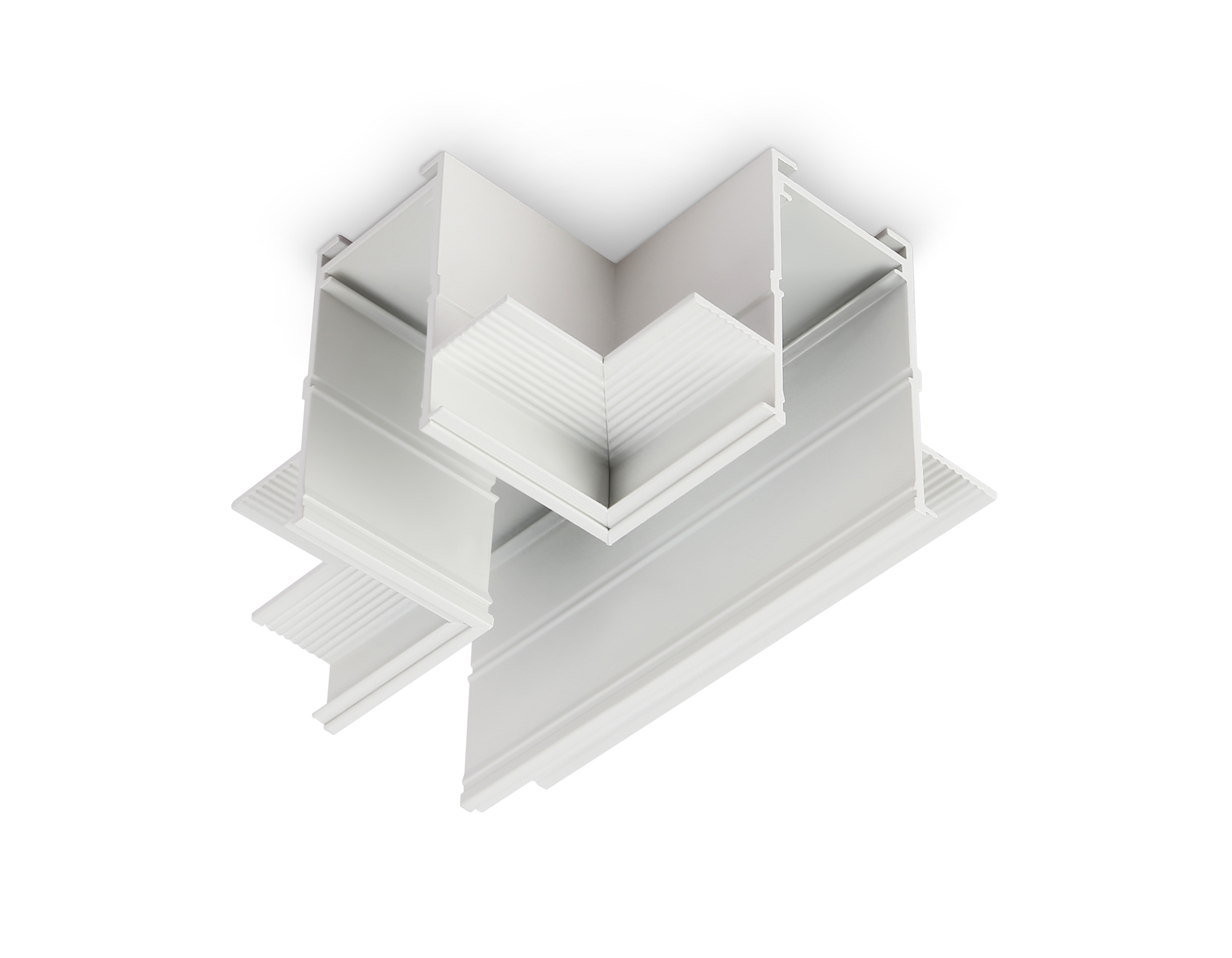 Коннектор T-образный для встраиваемого шинопровода Ambrella Light Magnetic GL1041_AMB