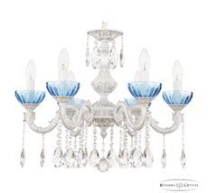 Хрустальная люстра Bohemia Ivele AL79101/6/175 A WMN P Aquamarine/M-1H_BI