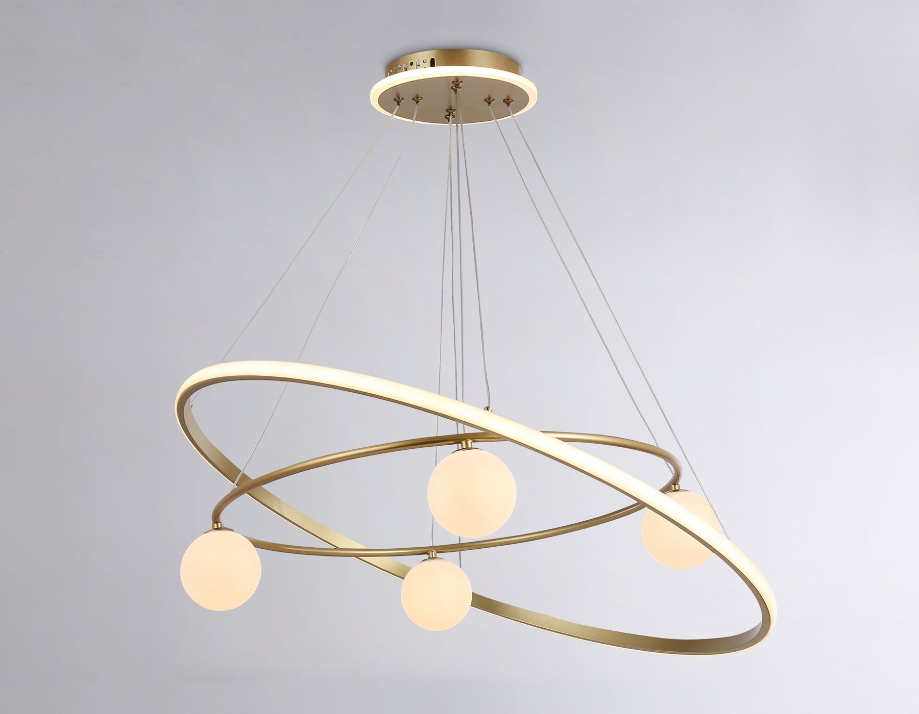 Подвесная люстра и с пультом управления Ambrella Light COMFORT FL66328_AMB