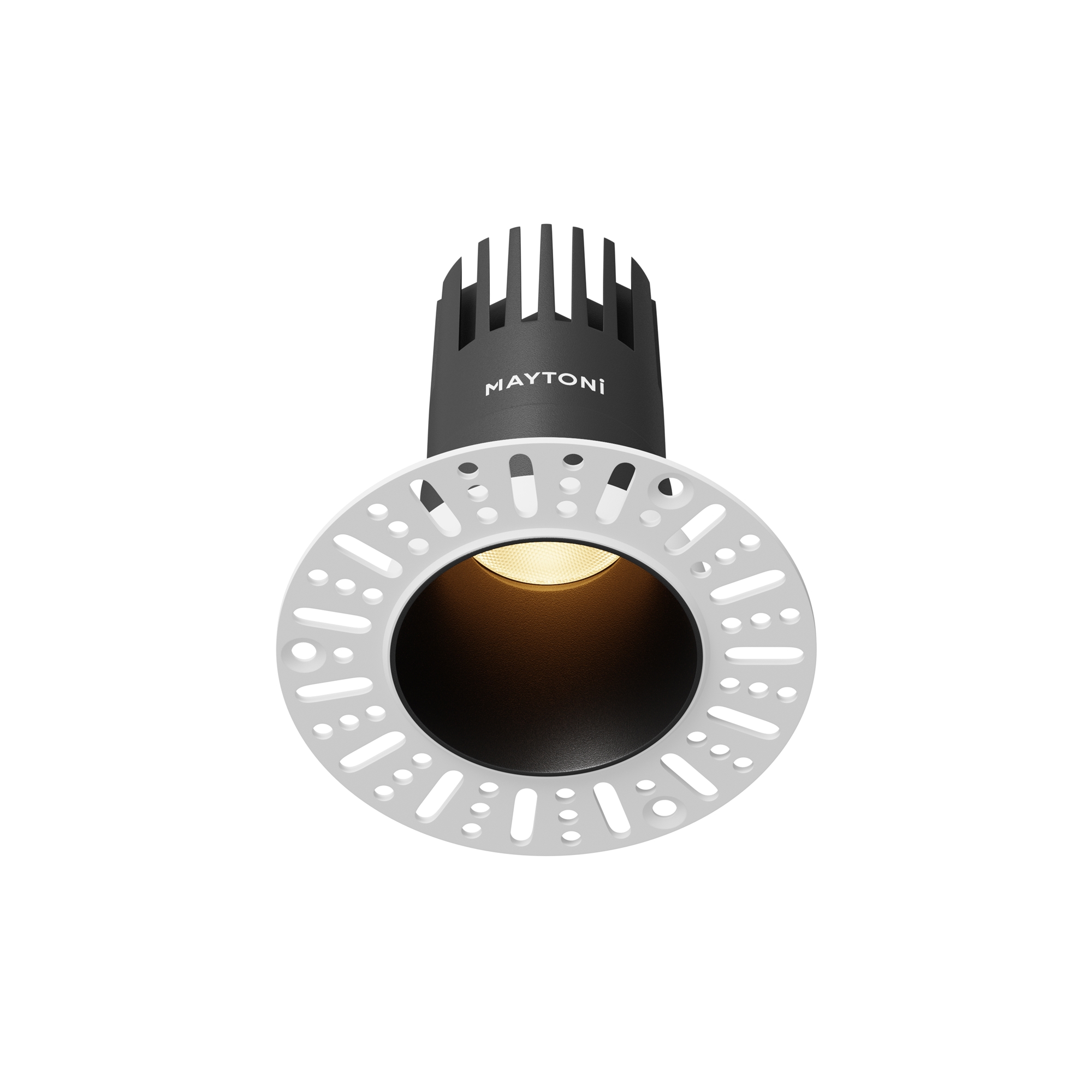 Встраиваемый светильник Maytoni Dip DL120-10W-2.7K-TRS-B_MY