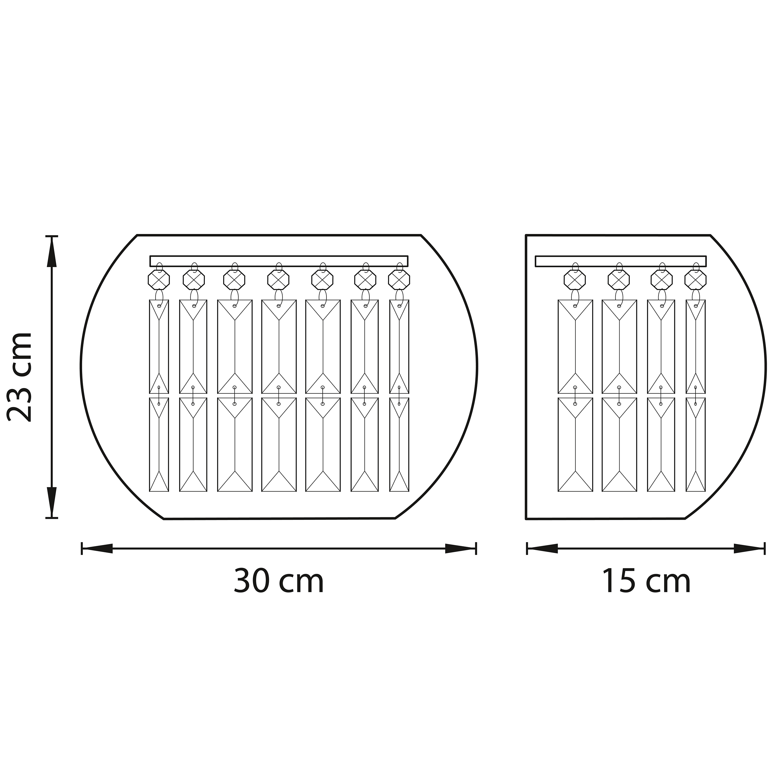 Настенный светильник LightStar Acquario 753634_LS