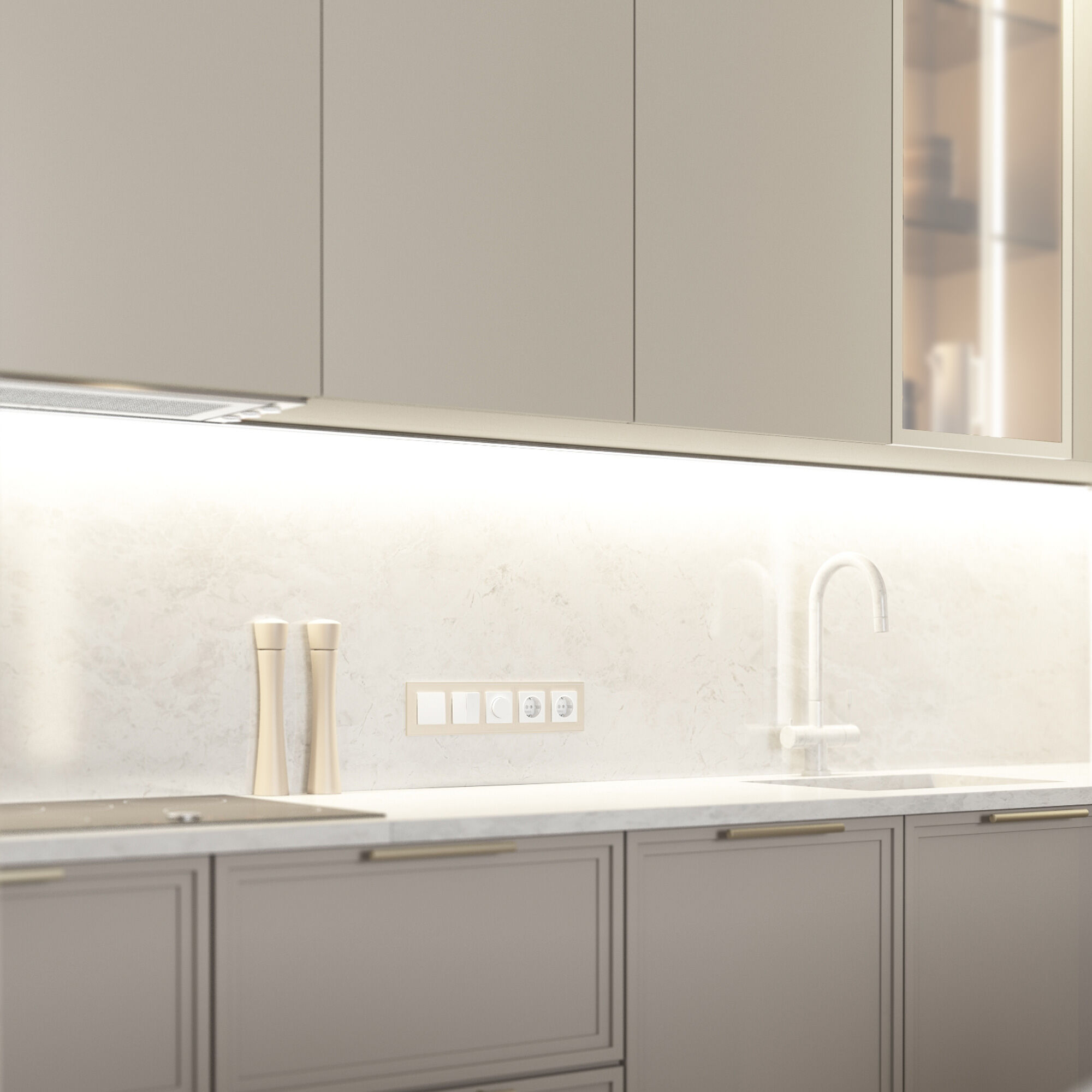 Рамка на 5 постов Werkel Senso a069970_WR