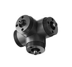 Х-образный вертикальный коннектор для системы Shelf без ввода питания Maytoni CA019L4C-B_MY