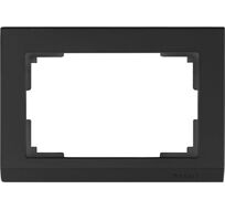 Рамка для двойной розетки Stark WL04-Frame-01-DBL-black a050921_WR