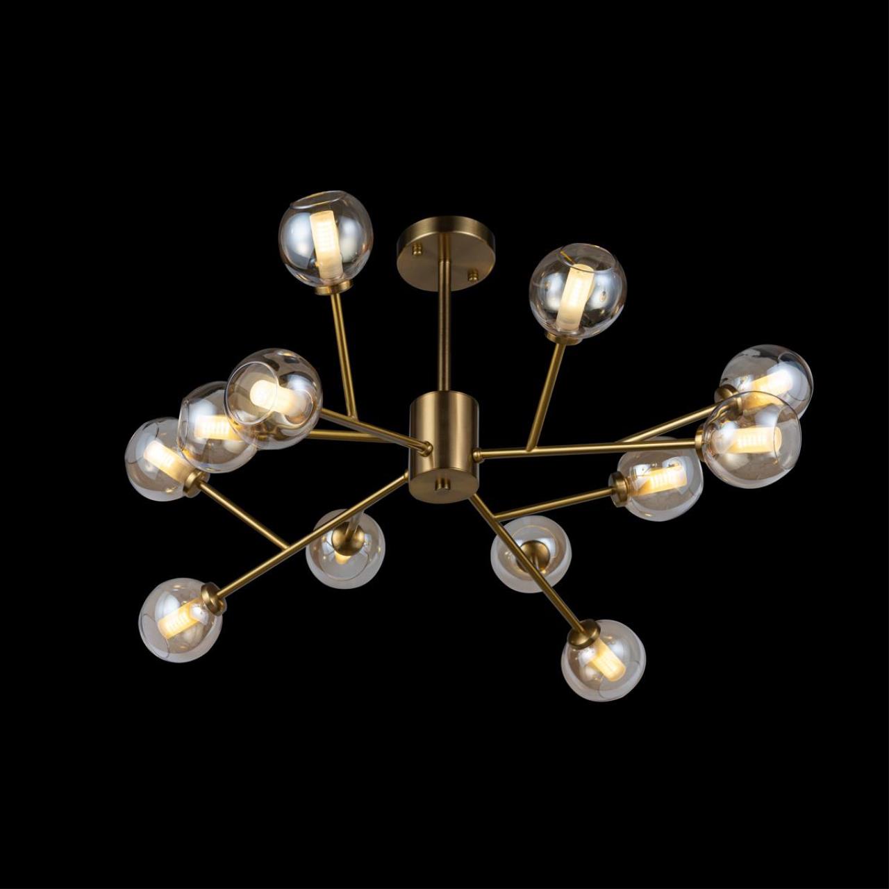 Потолочная люстра Loft IT на штанге Orion 10020/12_LF