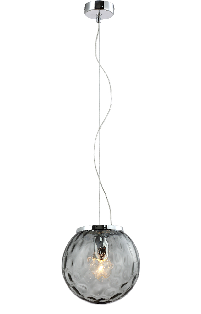 Подвесной светильник Crystallux MAYO MAYO SP1 D200 CHROME/GREEN_CR