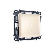 Выключатель одноклавишный с подсветкой 5600K Ambrella Volt ALFA QUANT MA322015_AMB