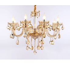 Подвесная люстра Ambrella light классическая с хрусталем Traditional TR4907_AMB