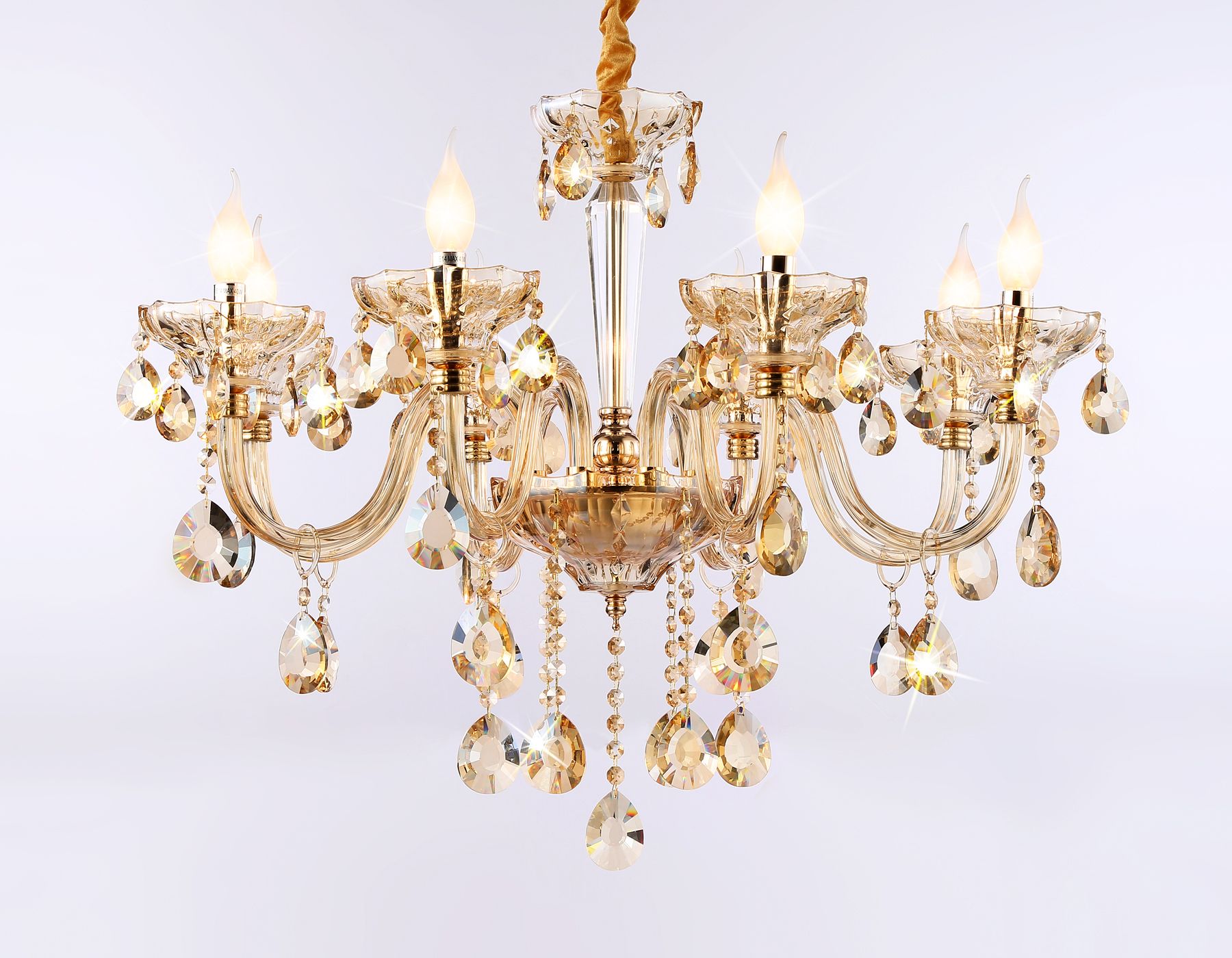 

Подвесная люстра Ambrella light классическая с хрусталем Traditional TR4907, TR4907