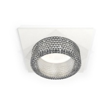 Комплект встраиваемого светильника Ambrella light с композитным хрусталем Techno XC6520040_AMB