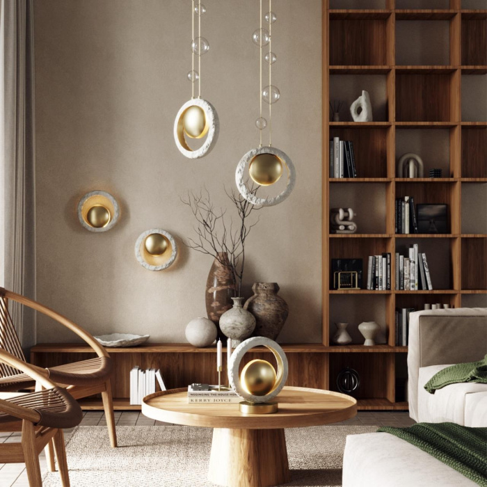 Настольная лампа ODEON LIGHT EXCLUSIVE SATURN 5443/1T