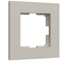 Рамка на 1 пост Slab (дымчатый софт) Werkel a071622_WR